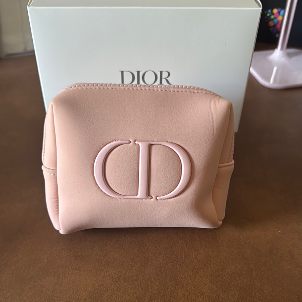 Dior Blush Pink Cosmetic Case- Gift with Purchase